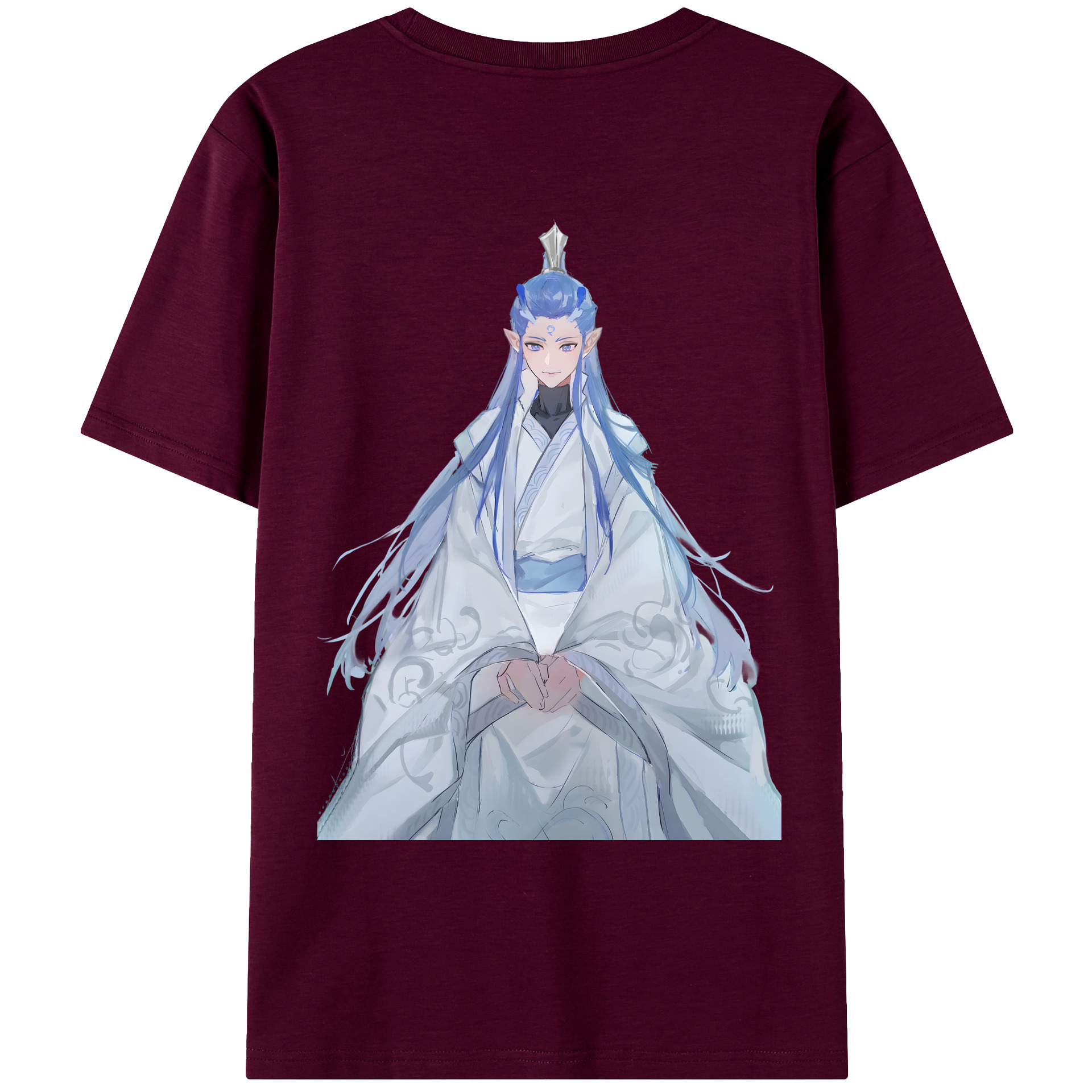 （画像用） Ne Zha 2 ナタ 魔童の大暴れ レディース半袖Tシャツ(バックプリント)
